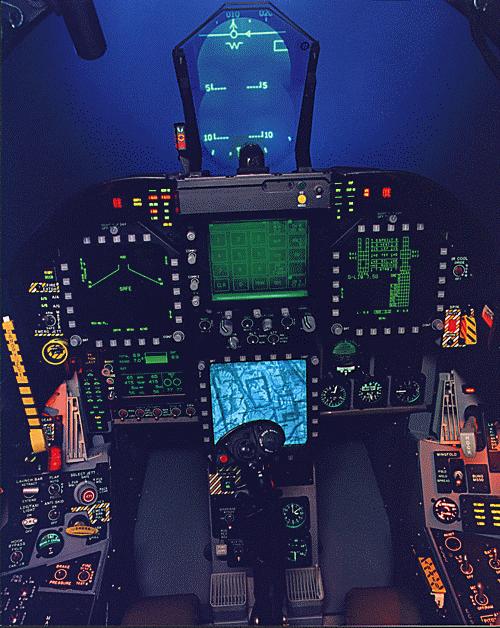 f18 cockpit controls