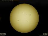 Il transito della ISS davanti al Sole