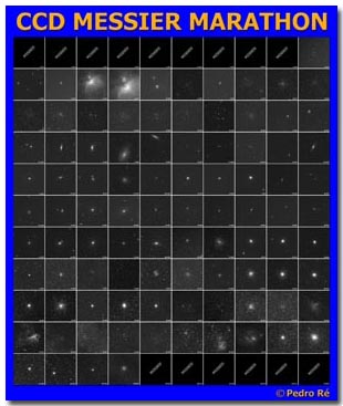 CCD Messier Marathon Poster (20040320/21) Takahashi FS102 F/6 + ST-8E