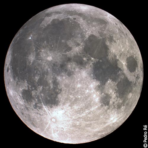 Moon C14 (20031108) F/7 + FujiFilm S1 Pro (color image)