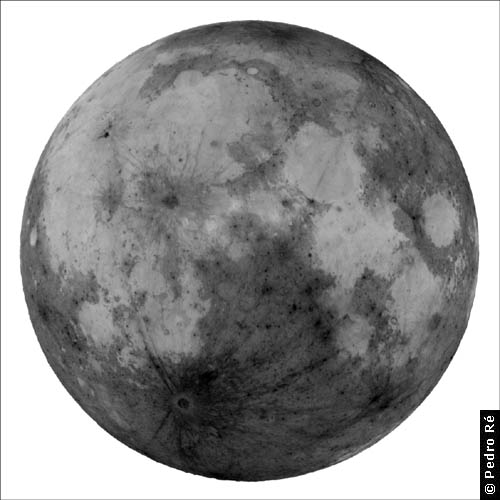 Moon C14 (20031108) F/7 + FujiFilm S1 Pro (B&W inverted image)