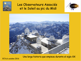 Les Observateurs Associés au Pic du Midi de Bigorre par Marie-Claude Paskoff, Société Astronomique de France