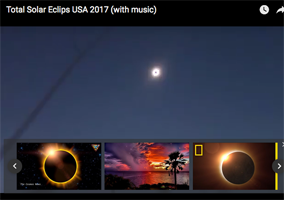 Total Solar Eclips USA 2017 (with music)