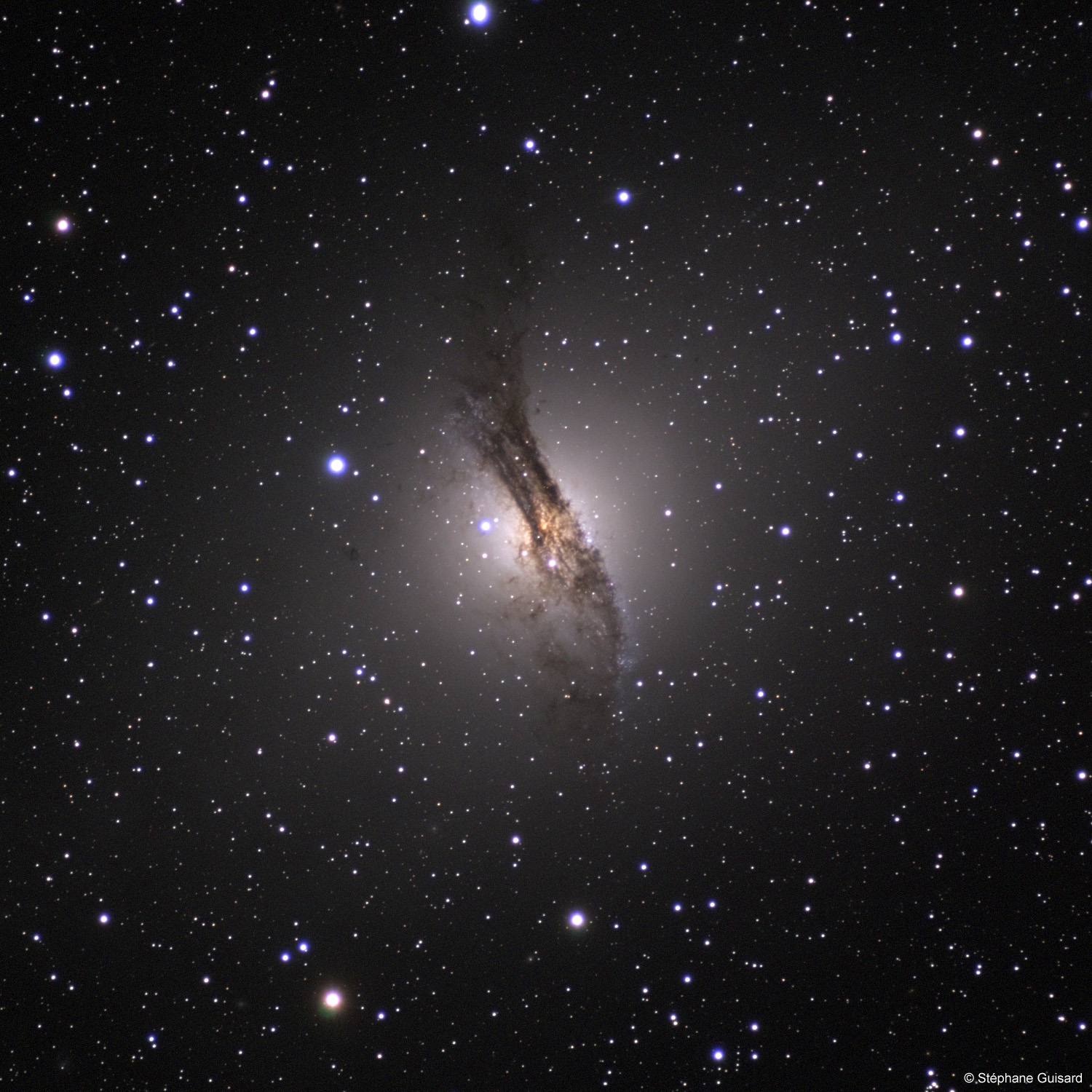 Centaurus A (NGC5128) with FS128