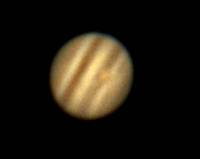 jupiter Jupiter compose de 9 images raw TTT sous Iris. 300D sur Meade LX200 10 pouces