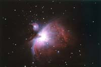 La grande nébuleuse d'Orion
