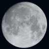 Lune du 1er Janvier au zoom Sigma 120-300 sur trépied et Nikon D810, à 600mm de focale