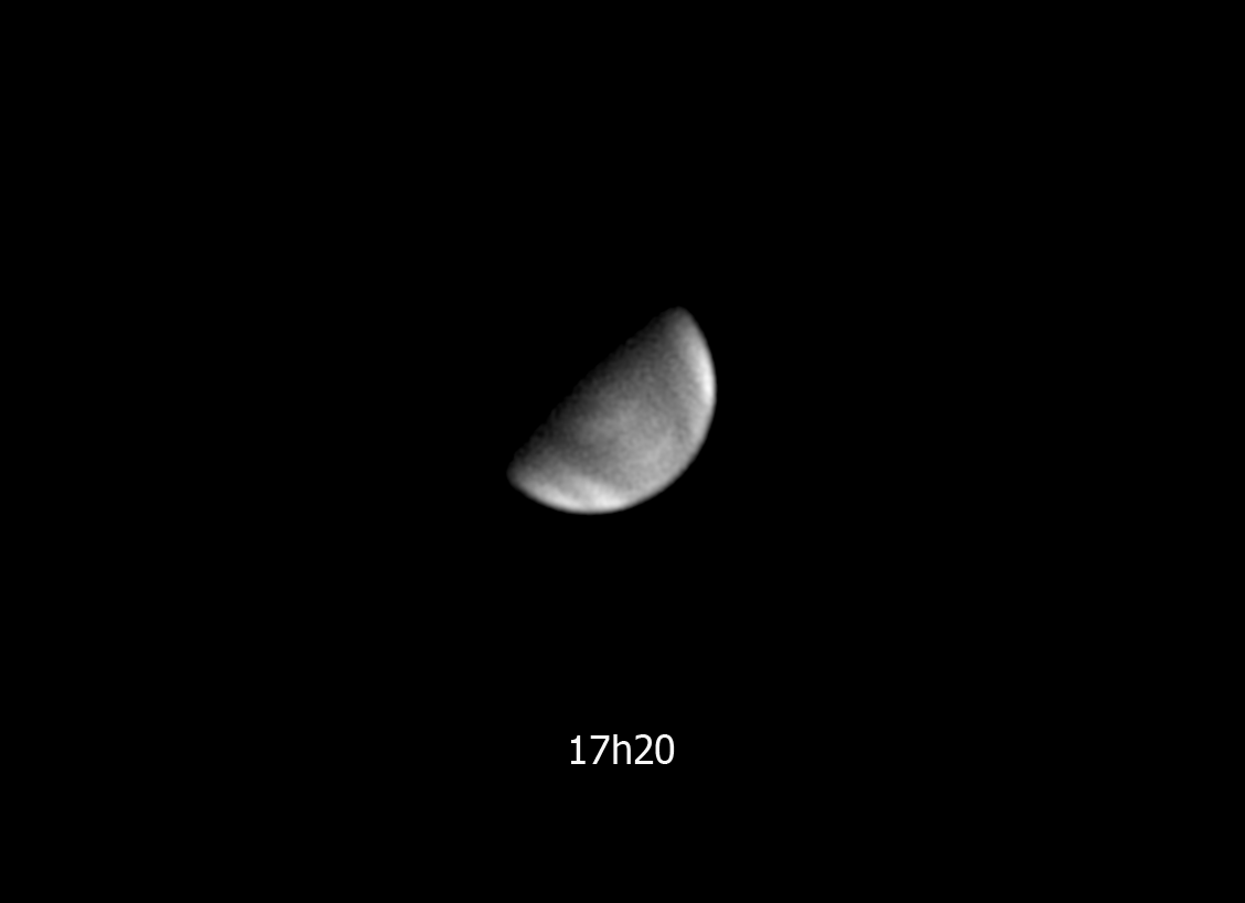 Venus UV 8mars de 17h20 à 17h35