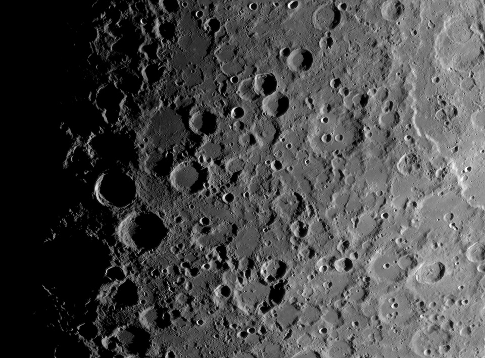 Lune du 08 février 2022 - Le "X" lunaire
