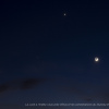 Le 22 04 2023 La Lune, Vénus et les constellations du Taureau et des Pléiades