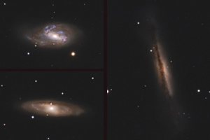 M65, M66, NGC3628