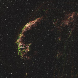 NGC 6992 - narrow band